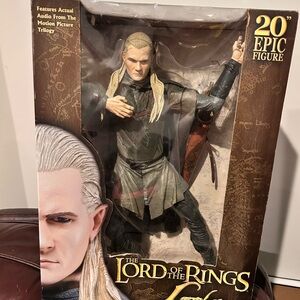 NEW RARE NECA Lord of the Rings LEGOLAS 20" Epic Action Figure 2004
